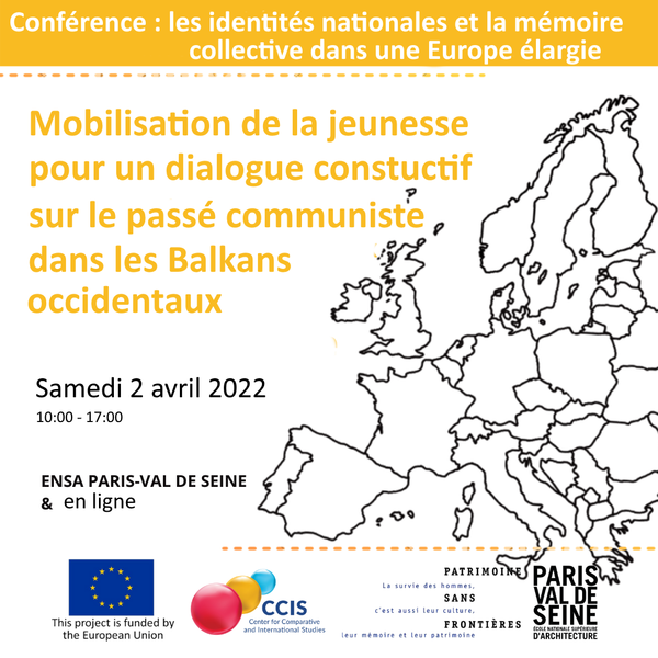 Participation à la conférence “Les identités nationales et la mémoire collective dans l’Europe élargie”